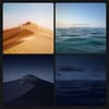 Liquid Glass Panels Environments Wallpaper Set (Part 1)
